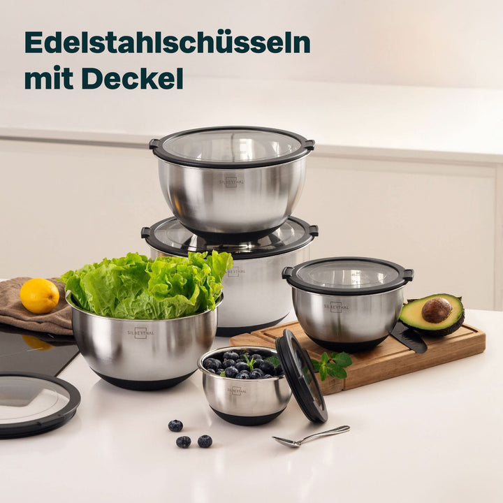 Edelstahlschüssel 1,6 Liter