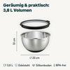 Edelstahlschüssel 3,8 Liter