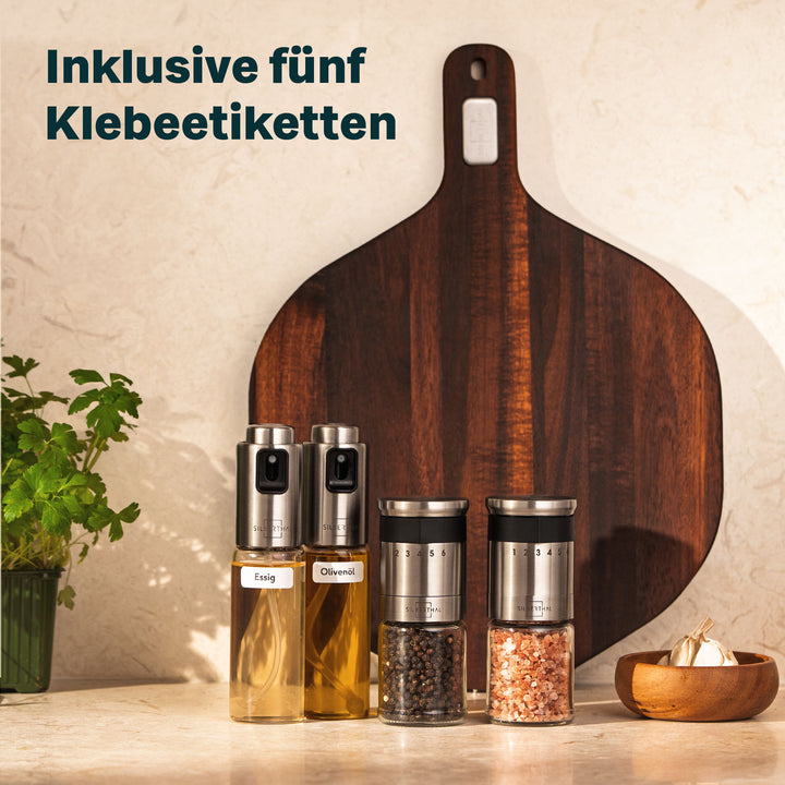 Ölsprüher aus Glas & Edelstahl