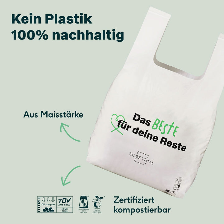 30x kompostierbare Bio-Müllbeutel
