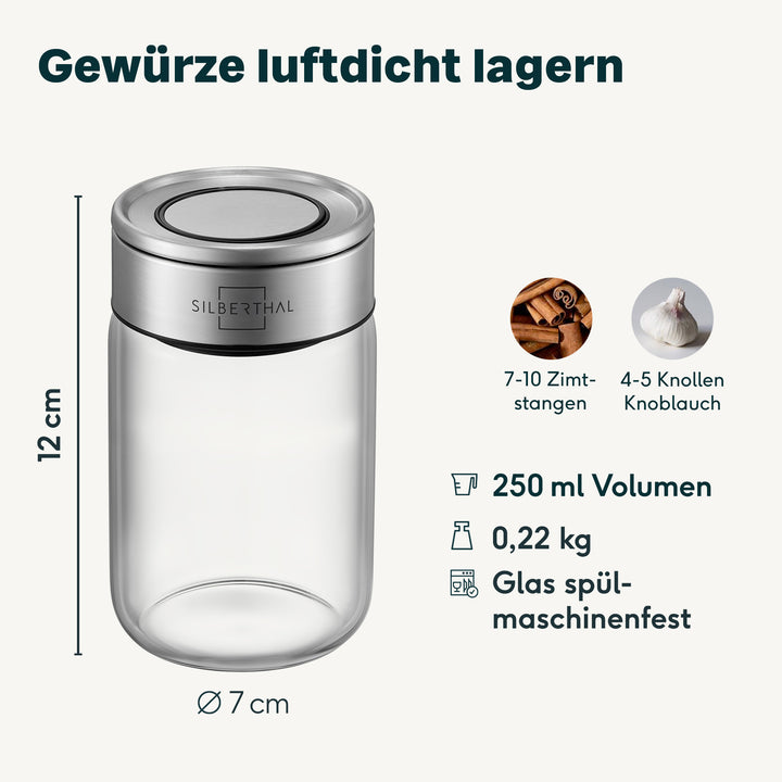 Gewürzglas 250 ml