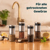 Salz und Pfeffermühle mit Einstellring 2er Set