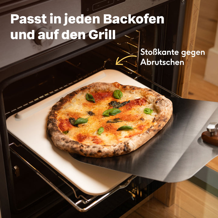 Pizzastein Set 5-teilig