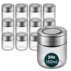 Gewürzgläser 150ml 24er Set