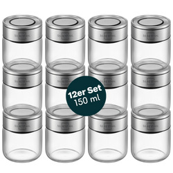 Gewürzgläser 150ml 12er Set