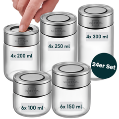 Gewürzgläser 24er Set