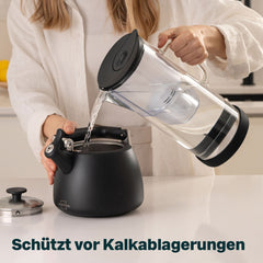 Wasserfilterkanne mit 3 Kartuschen