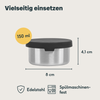 Mini-Dose aus Edelstahl