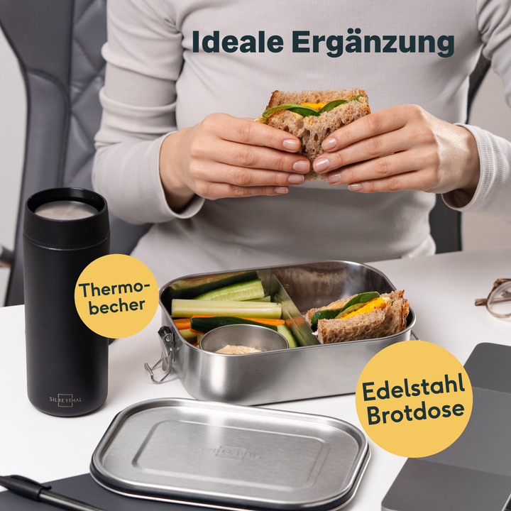 Mini-Dose aus Edelstahl