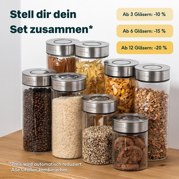 Vorratsglas 1,5 Liter - (2025)