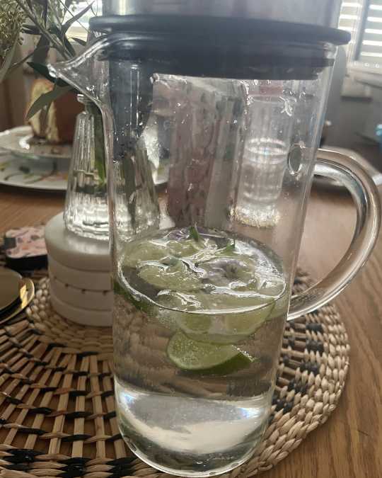 Kundenfoto: Glaskaraffe 1 Liter