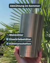 Eiswürfelbehälter mit Deckel